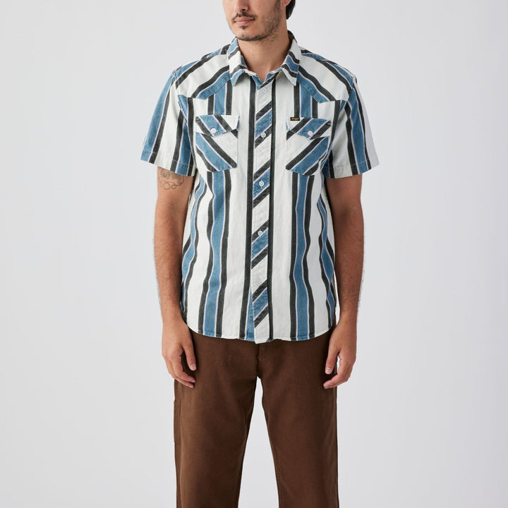 Seager Amarillo S/S Shirt - WESTERN STRIPE - Sun Diego Boardshop