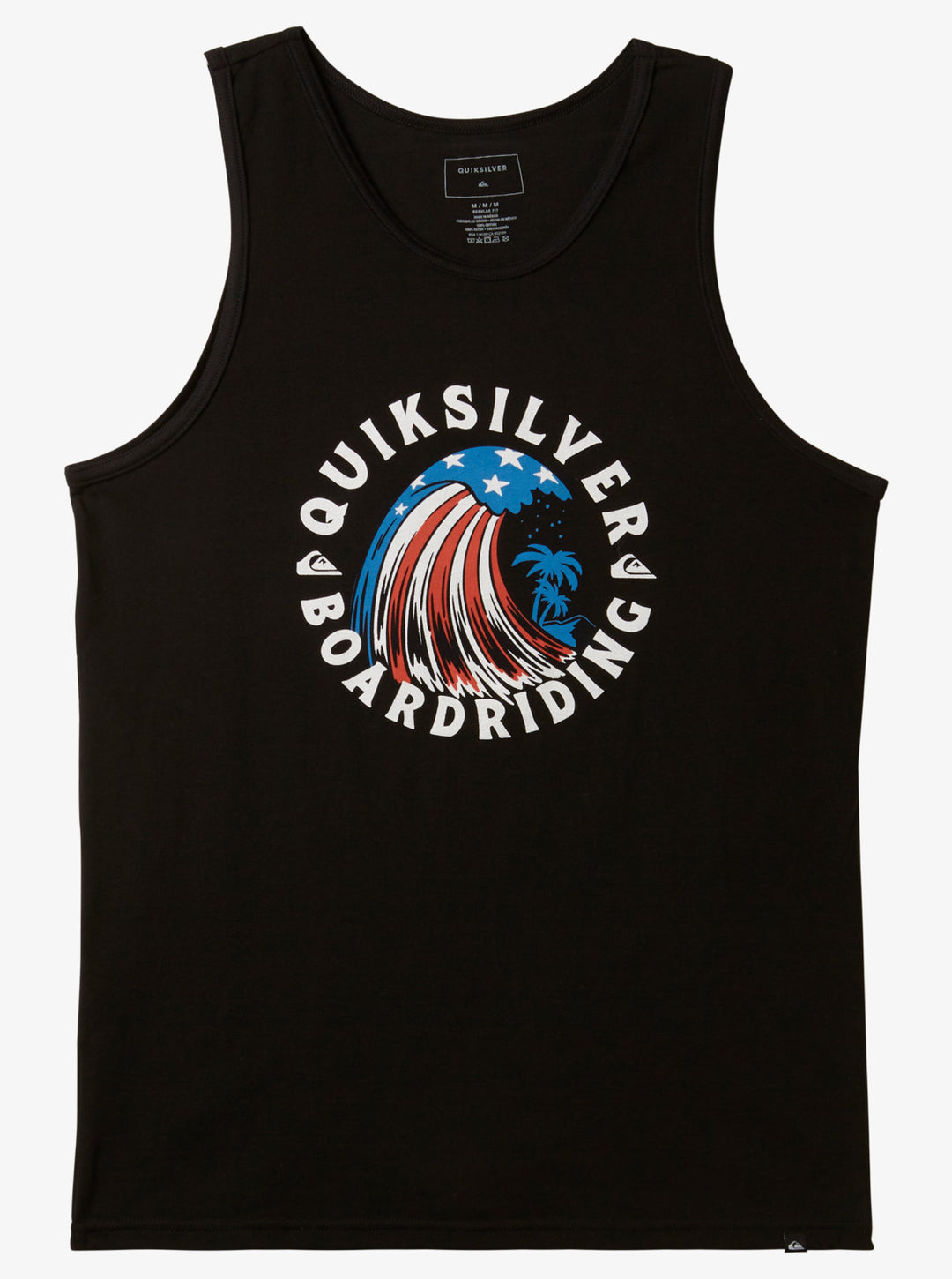 Quiksilver Home Of The Wave Tank - Black - Sun Diego Boardshop