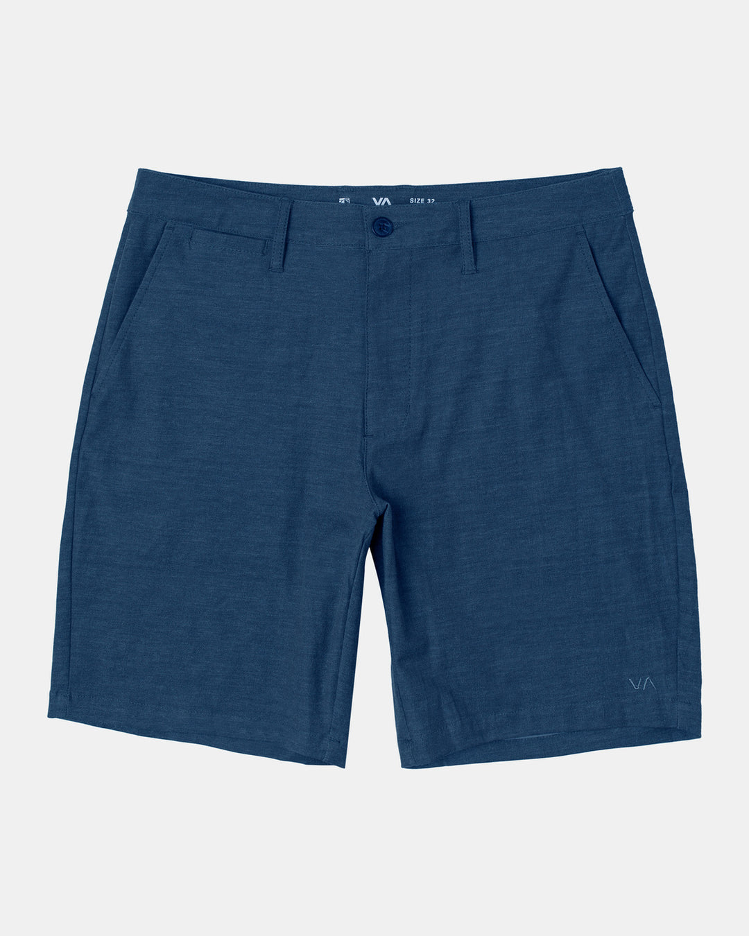 RVCA Boy's Back In Hybrid 19" Shorts - Denim Heather - Sun Diego Boardshop