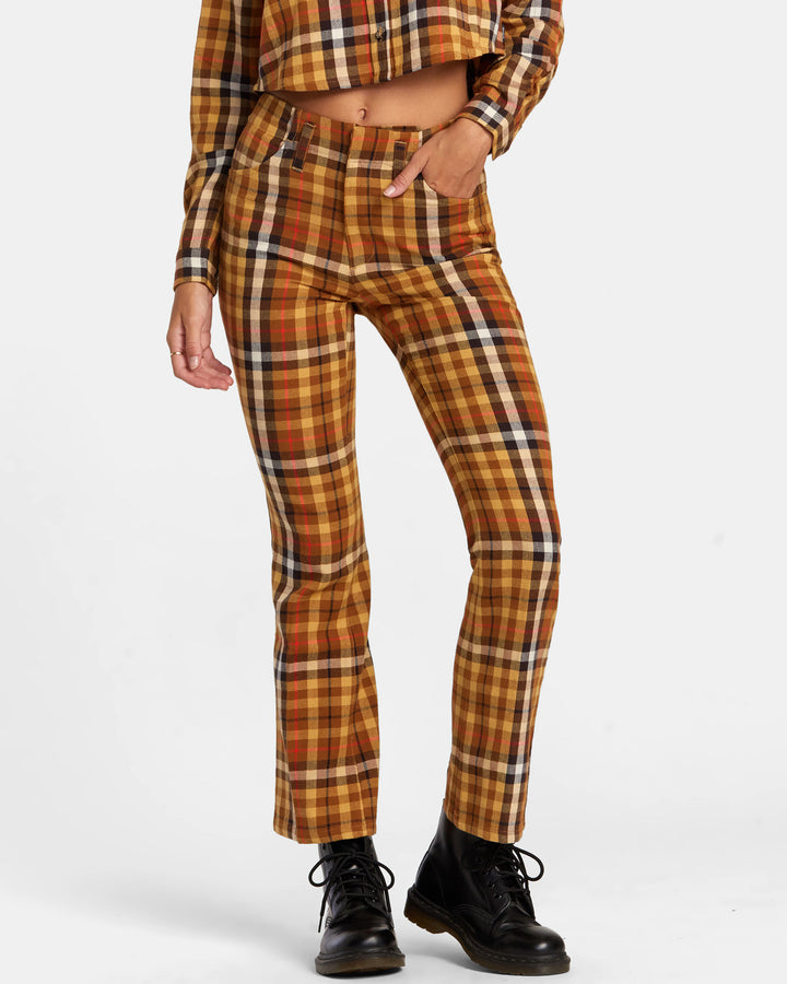 RVCA Kennedy Cropped Pants - Latte - Sun Diego Boardshop