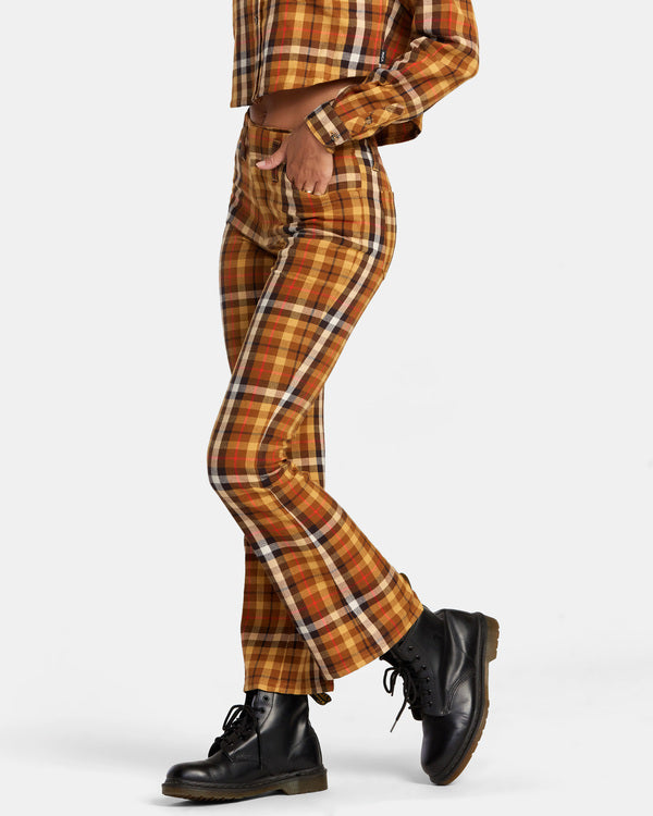 RVCA Kennedy Cropped Pants - Latte - Sun Diego Boardshop