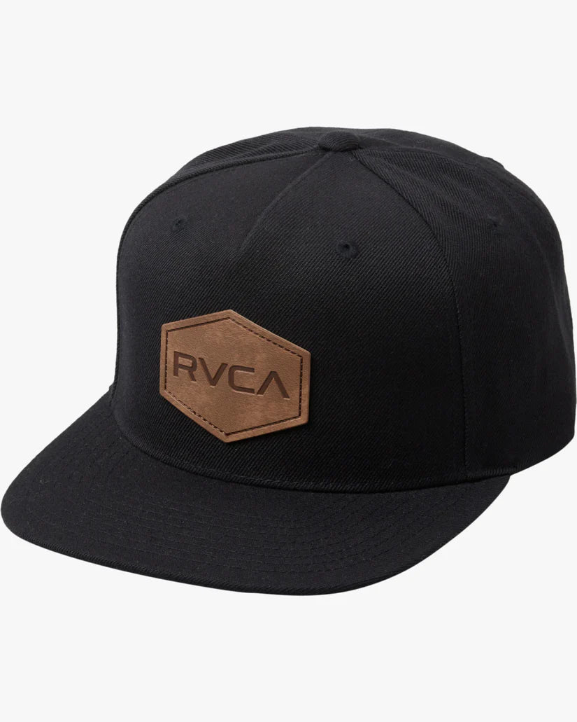 Rvca Commonwealth Dlx Snapback Hat - Black - Sun Diego Boardshop