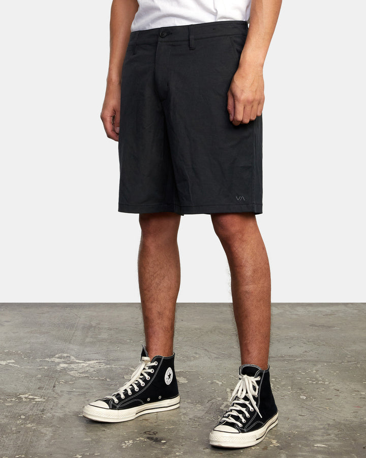 RVCA Back In Hybrid 19" Shorts - Black - Sun Diego Boardshop