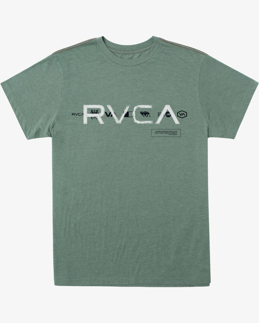 RVCA Men's Big All Brand T-Shirt - JADE - Sun Diego Boardshop