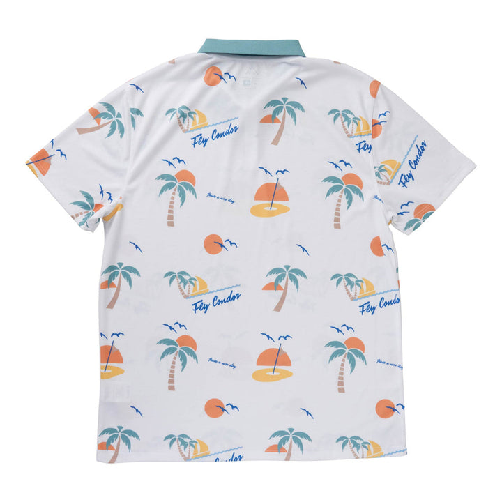 Birds Of Condor Fly Condor Polo - WHITE - Sun Diego Boardshop