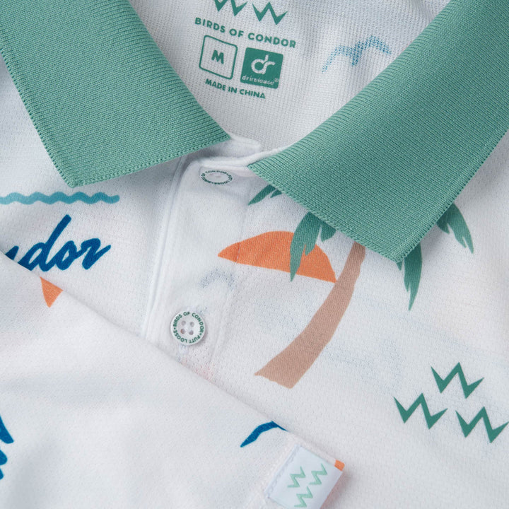 Birds Of Condor Fly Condor Polo - WHITE - Sun Diego Boardshop