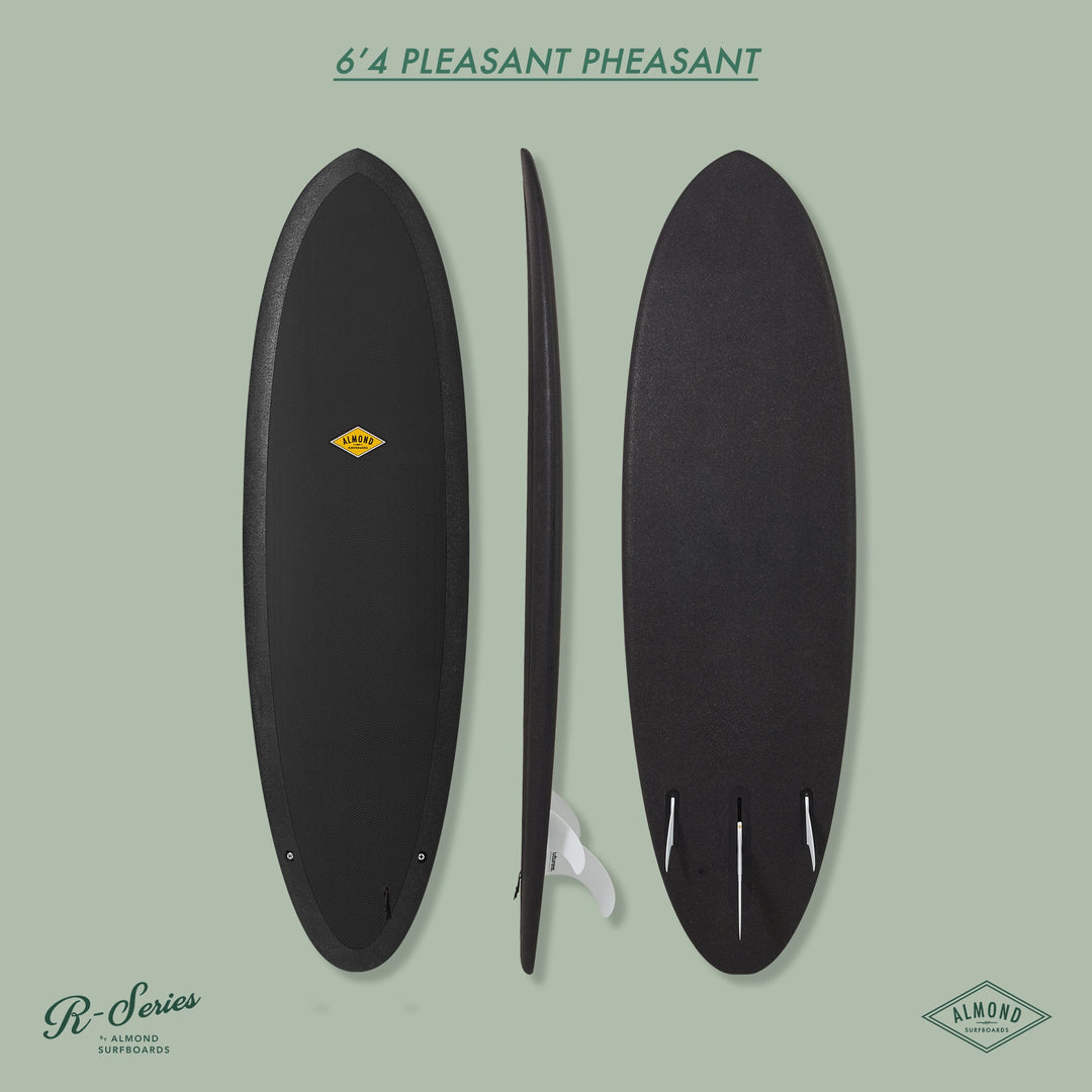 Almond Surfboards 6'4 R-Series | Pleasant Pheasant - Sun Diego Boardshop
