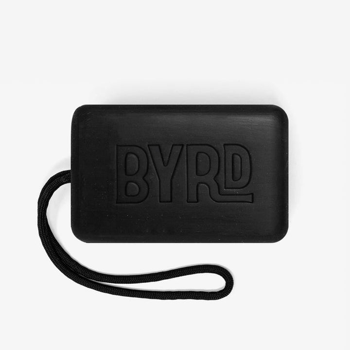 Byrd Activated Charcoal Soap on a Rope - CHARCOAL - Sun Diego Boardshop