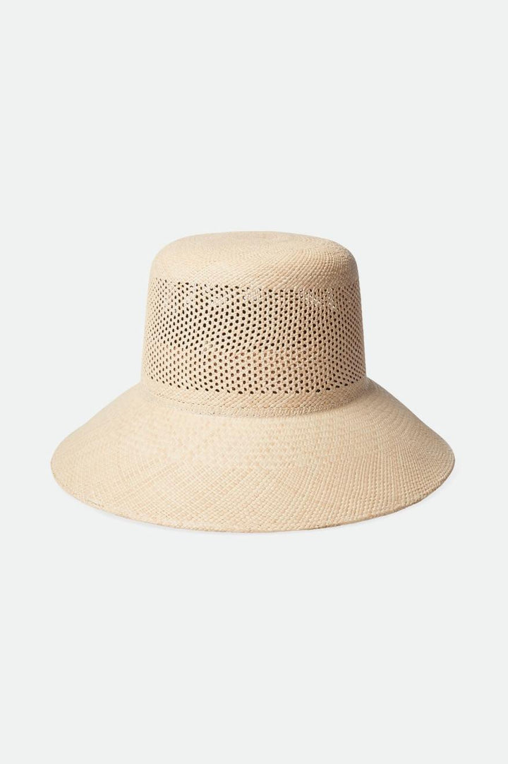 Lopez Panama Straw Bucket Hat - Catalina Sand - Sun Diego Boardshop