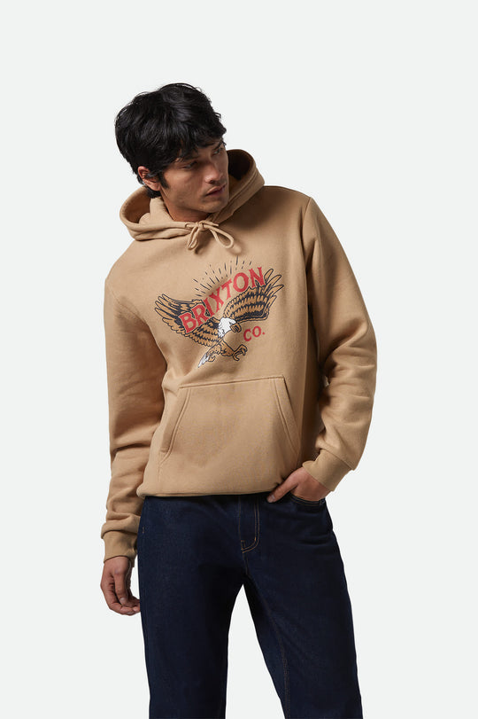 Brixton Keller Hoodie - SAND – Sun Diego Boardshop
