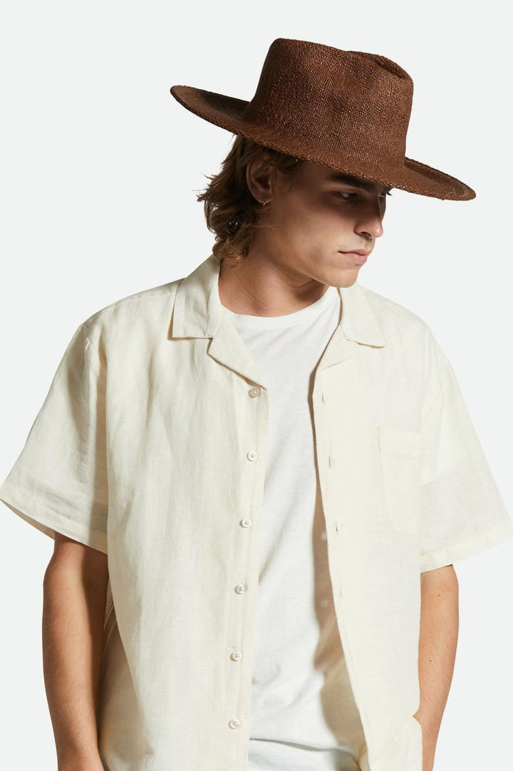 Cohen Cowboy Straw Hat - Dark Earth - Sun Diego Boardshop