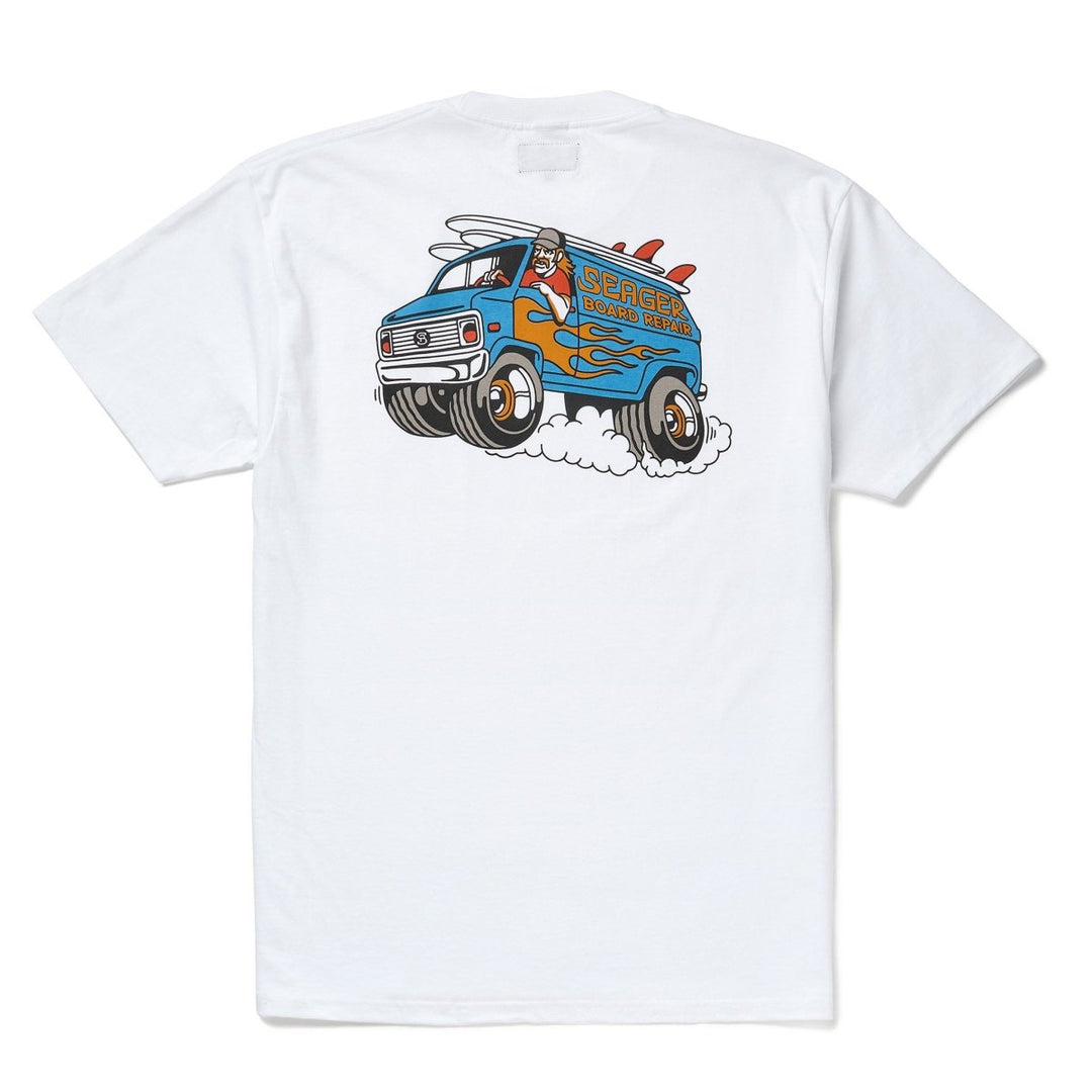 Seager Ding Dr. Tee - WHITE - Sun Diego Boardshop