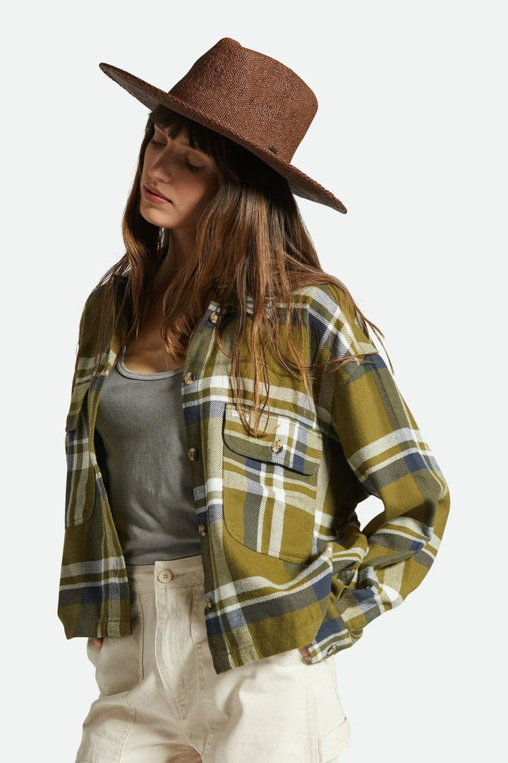 Cohen Cowboy Straw Hat - Dark Earth - Sun Diego Boardshop