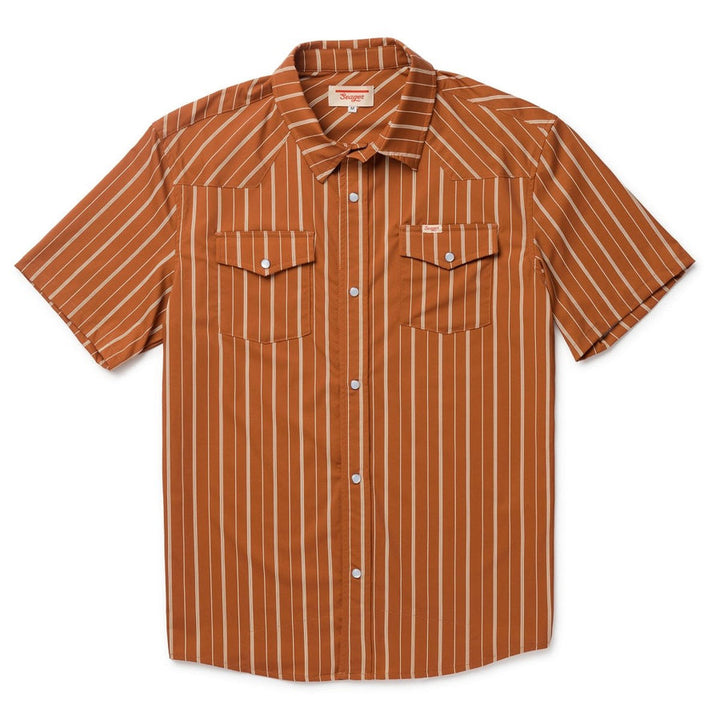 Seager El Ranchero Short Sleeve Shirt - Desert Rust - Sun Diego Boardshop