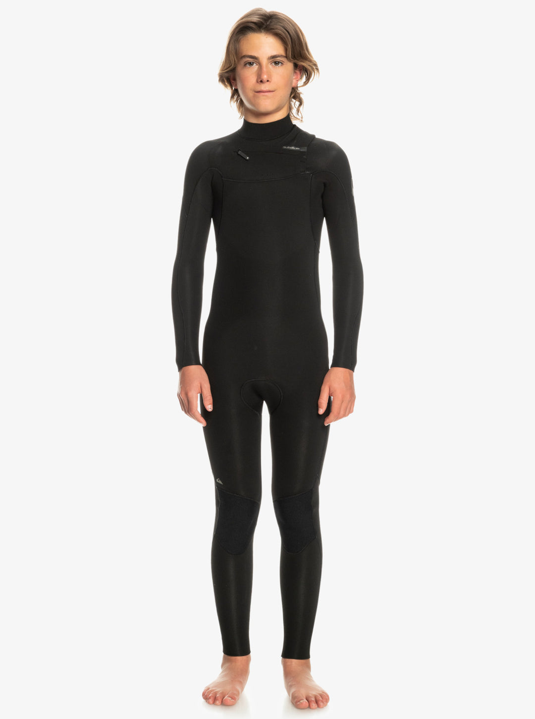 Quiksilver Boy's 8-16 3/2Mm Everyday Sessions Chest Zip Wetsuit - Black - Sun Diego Boardshop