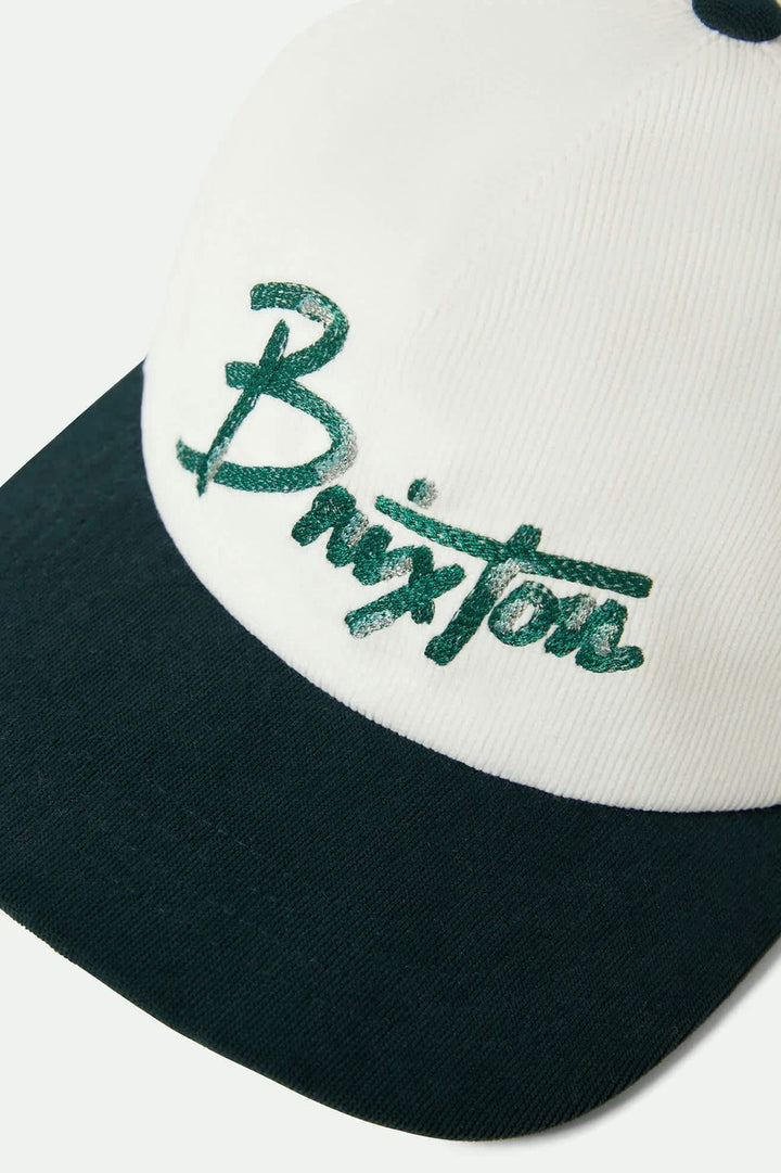 Brixton Brixton Corduroy Snapback - Night Sage/Whitecap - Sun Diego Boardshop