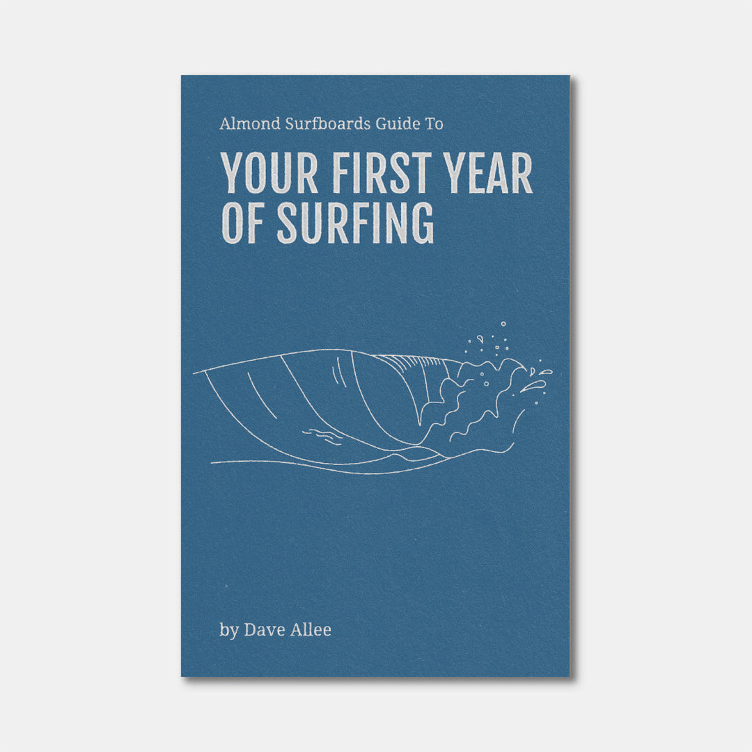 Almond's Guide to Your First Year of Surfing (Paperback) - Sun Diego Boardshop