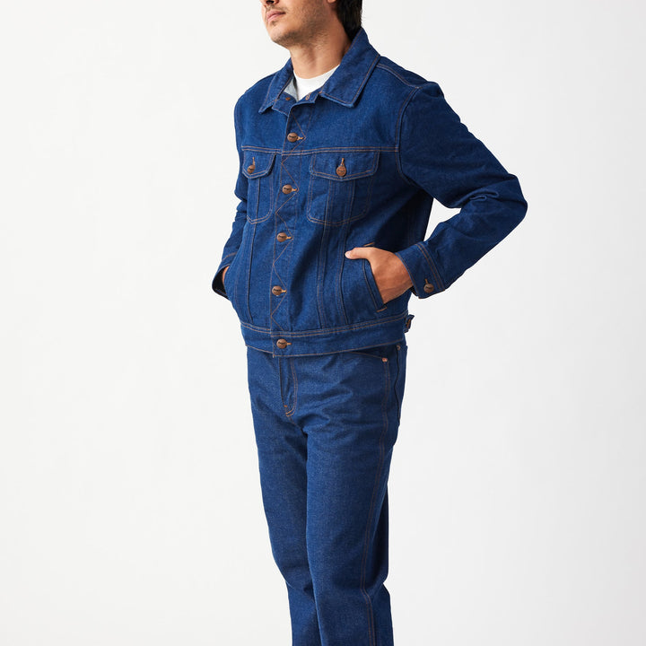 Seager Freewheelin' Denim Jacket - RINSED INDIGO - Sun Diego Boardshop