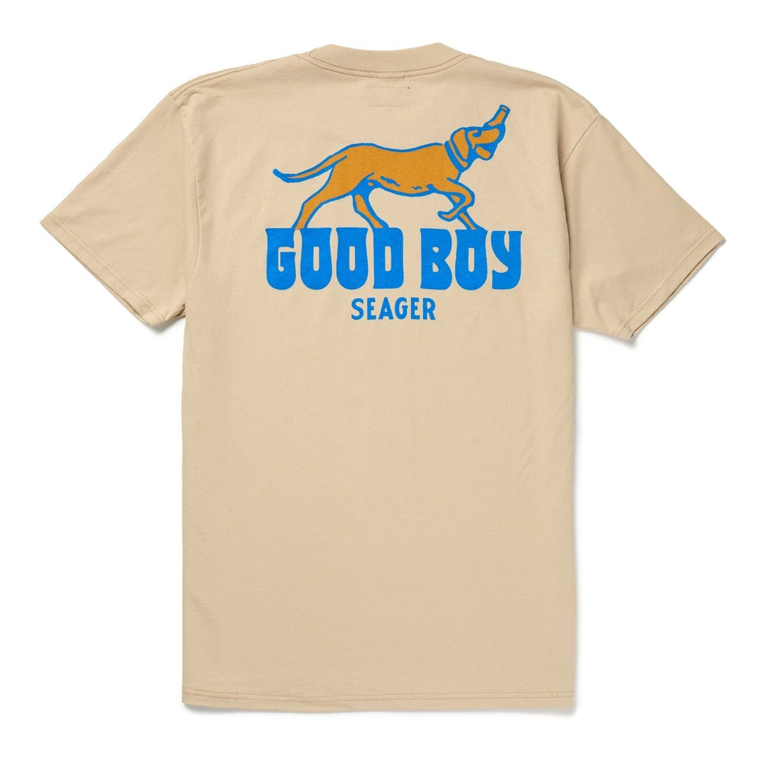 Seager Good Boy Tee - CREAM - Sun Diego Boardshop