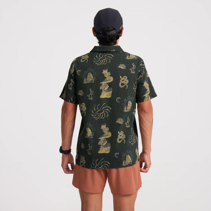 Roark Bless Up Trail Button Up Shirt - Onyx - Sun Diego Boardshop