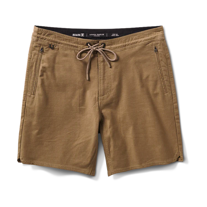 Roark Layover Traveler Shorts - Dark Khaki - Sun Diego Boardshop