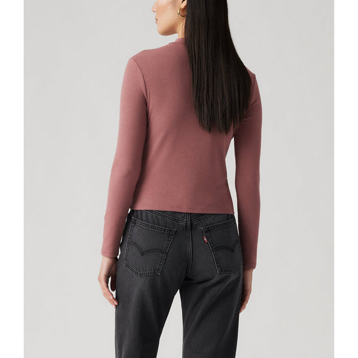 Levi's Effortless Long Sleeve Top - PLUM PERFECT - Sun Diego Boardshop