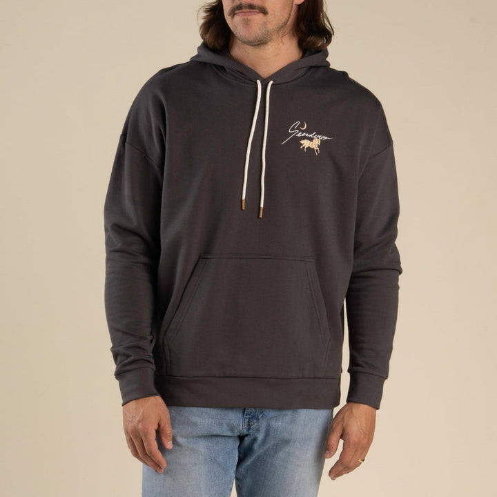 Sendero Midnight Riders Hoodie - Vintage Black - Sun Diego Boardshop