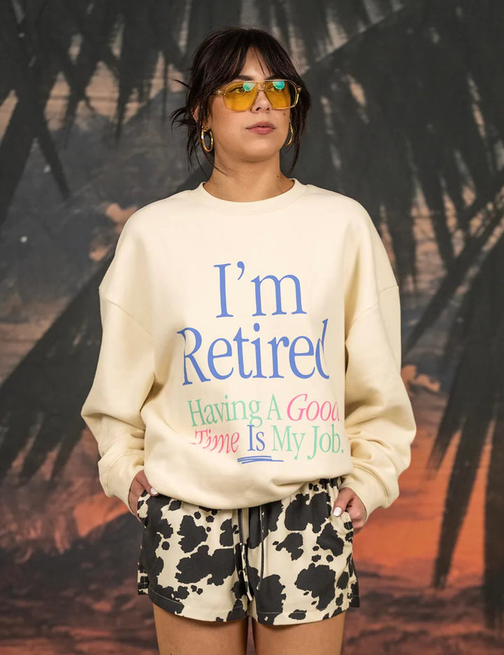 Duvin RETIRED CREW SWEATER - BLUE - Sun Diego Boardshop