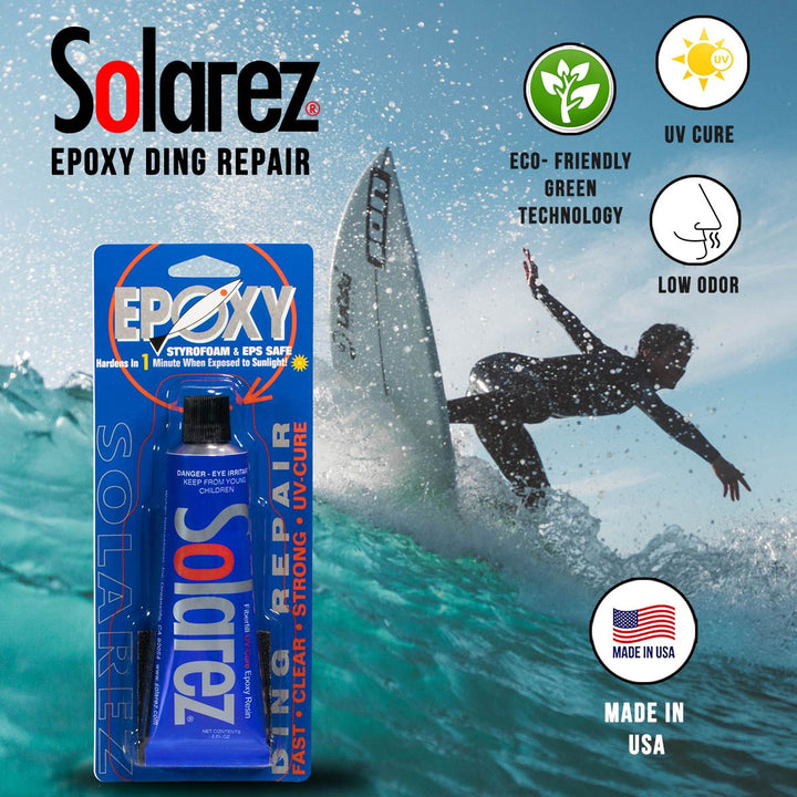 Solarez Clear 2 oz Epoxy Ding Repair - ASSORTED - Sun Diego Boardshop