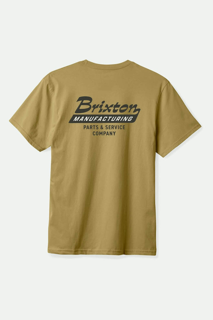 Brixton Township Tailored T-Shirt - Khaki - Sun Diego Boardshop