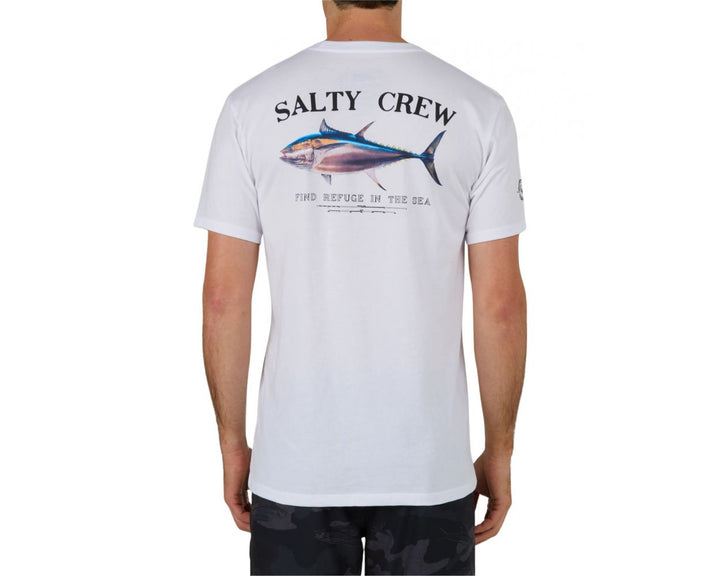salty crew big blue premium tee - white - Sun Diego Boardshop