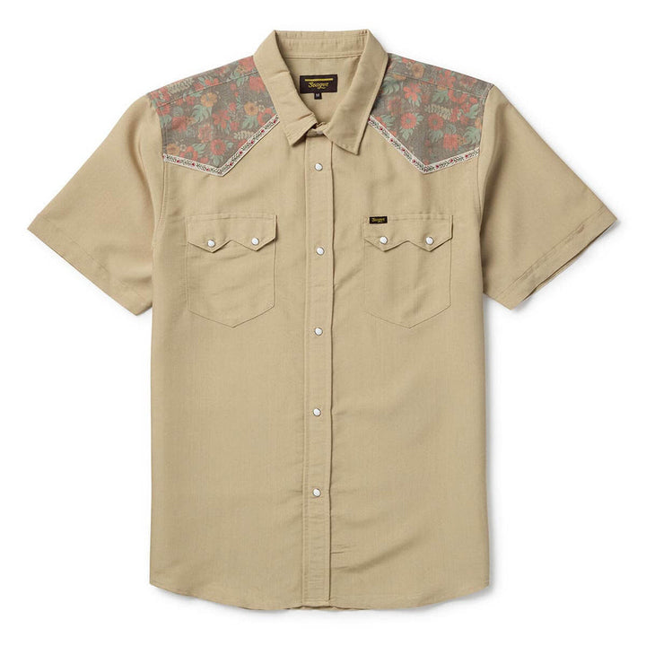 Seager Sawtoof Short Sleeve Shirt - Flora - Sun Diego Boardshop