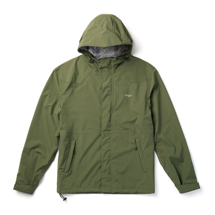 Seager Thundercloud Rain Jacket - OLIVE - Sun Diego Boardshop
