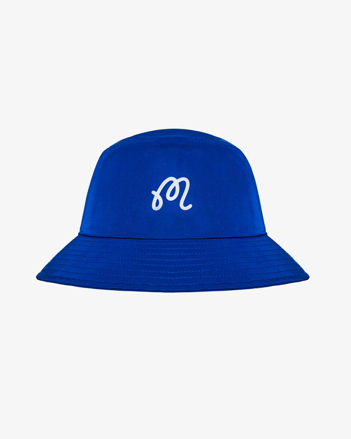 Malbon Menton Nylon Bucket Hat - Blue - Sun Diego Boardshop