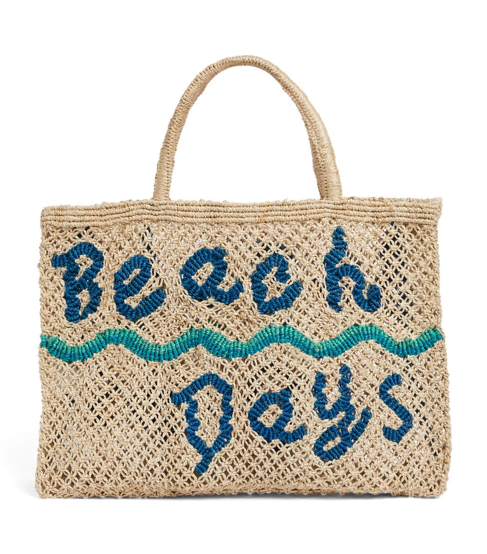 The Jacksons London BEACH DAYS Bag - Natural/Cobalt - Sun Diego Boardshop