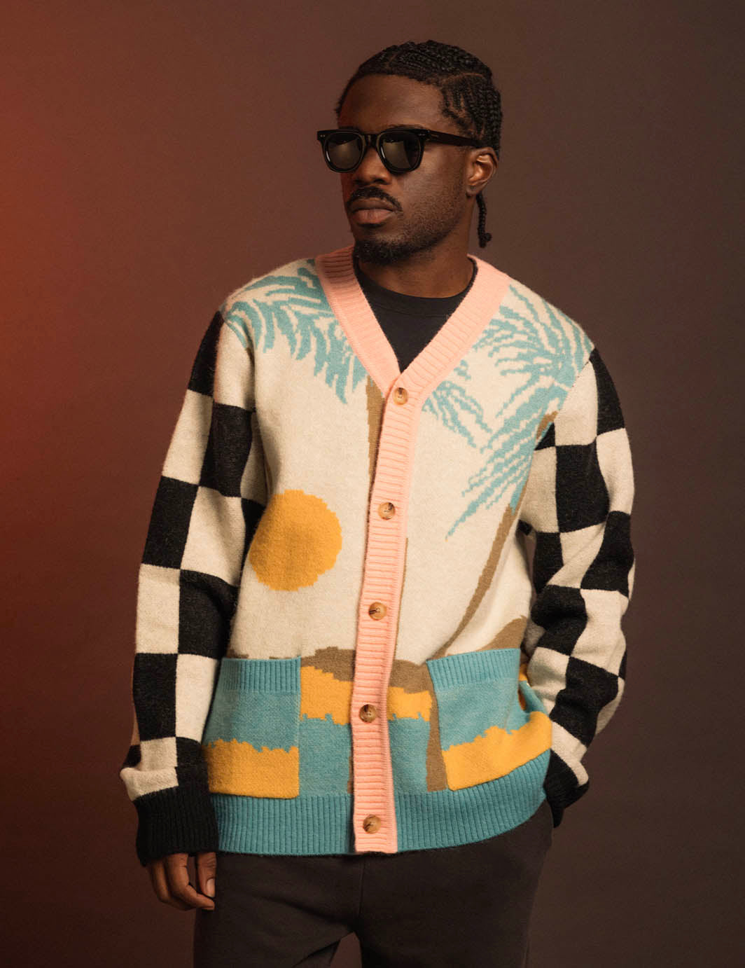 Duvin Tropical Cardigan - WHITE – Sun Diego Boardshop