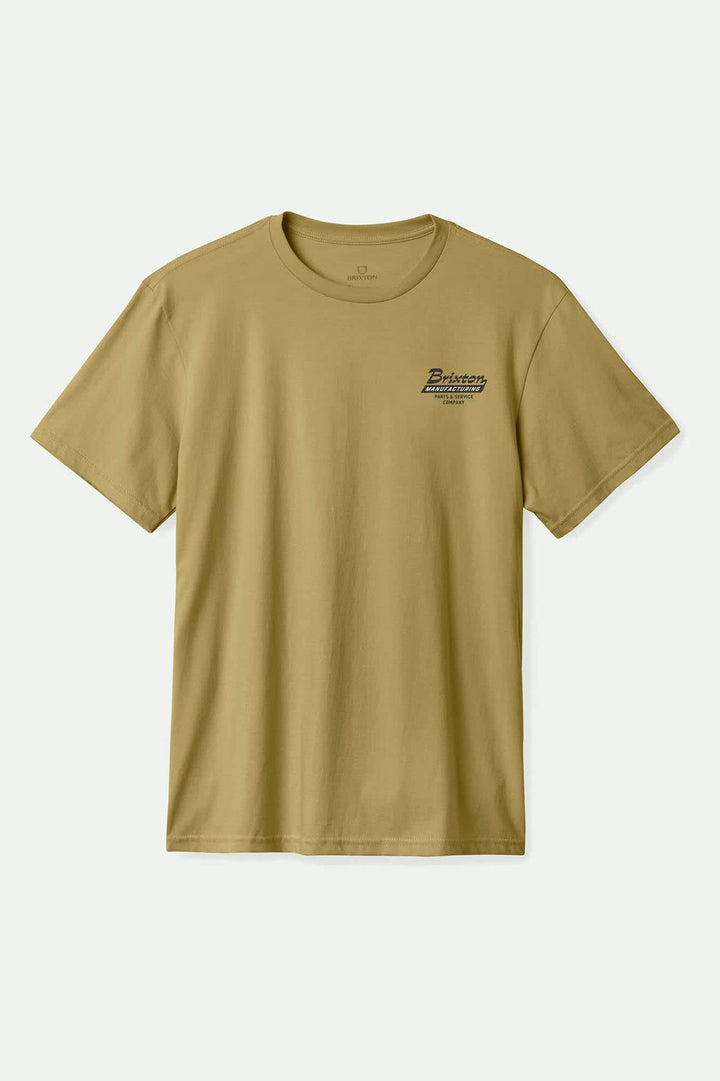 Brixton Township Tailored T-Shirt - Khaki - Sun Diego Boardshop