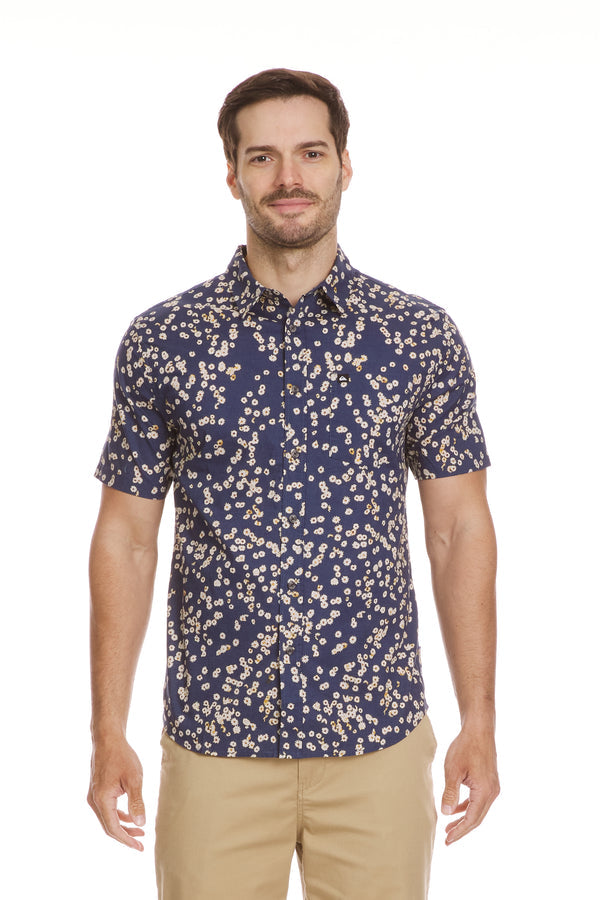 Quiksilver Cosmic Fields Classic Short Sleeve Shirt Quiksilver Cosmic Fields Classic Short Sleeve Shirt