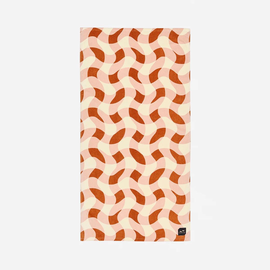 SLOWTIDE Weaver Beach Towel - CREAM - Sun Diego Boardshop