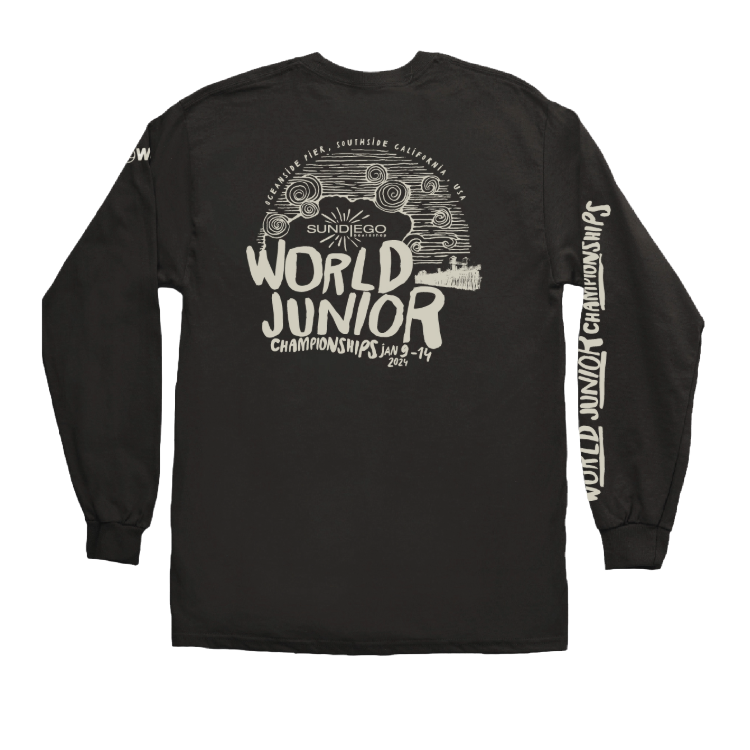 SUNDIEGO WSL L/S T-Shirt - Vintage Black - Sun Diego Boardshop