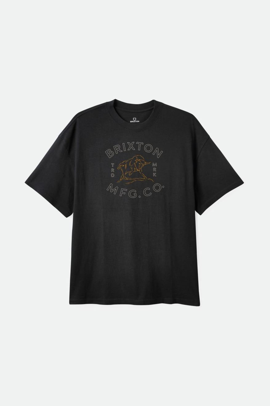 Bryden II S/S Standard Tee - Black Classic Wash - Sun Diego Boardshop