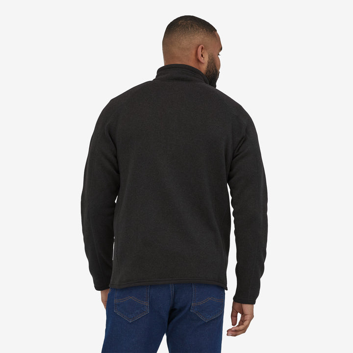 Patagonia Men's Better Sweater 1/4-Zip Fleece - Black - Sun Diego Boardshop