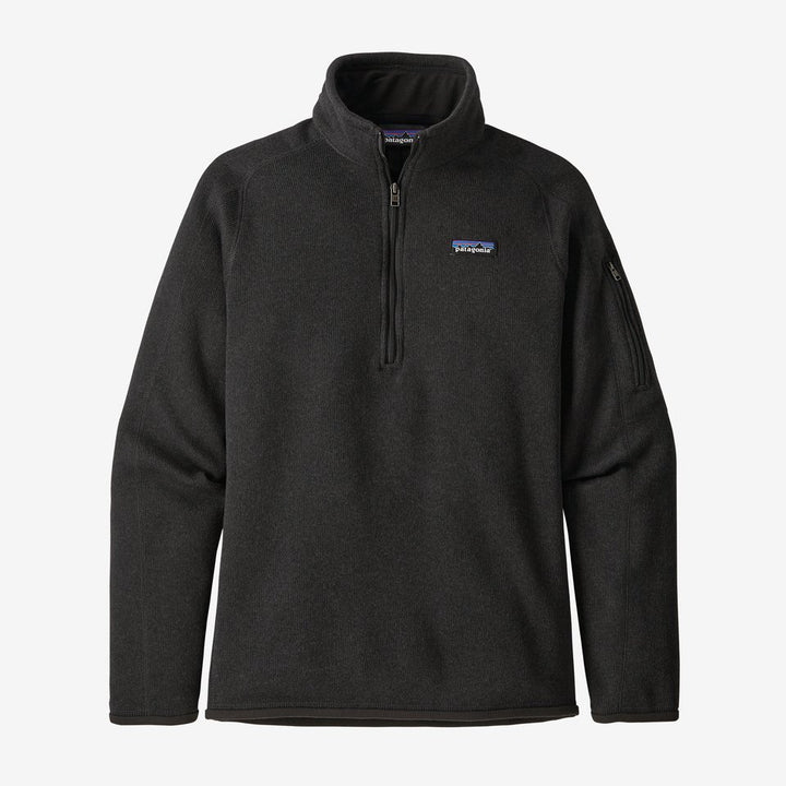 Patagonia Better Sweater 1/4-Zip Fleece - Black - Sun Diego Boardshop