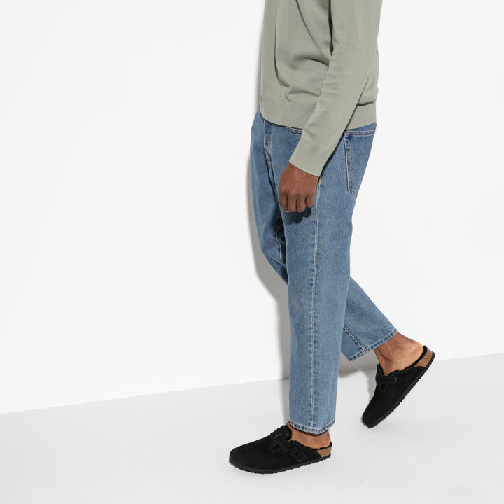 Birkenstock Boston Shearling - Black - Sun Diego Boardshop