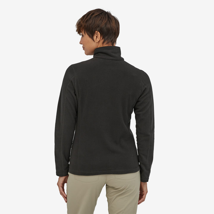 Patagonia Women's Micro D 1/4-Zip Fleece - Black - Sun Diego Boardshop