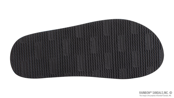 Rainbow Luxury Leather - Single Layer Arch Support - Stone Grey - Sun Diego Boardshop