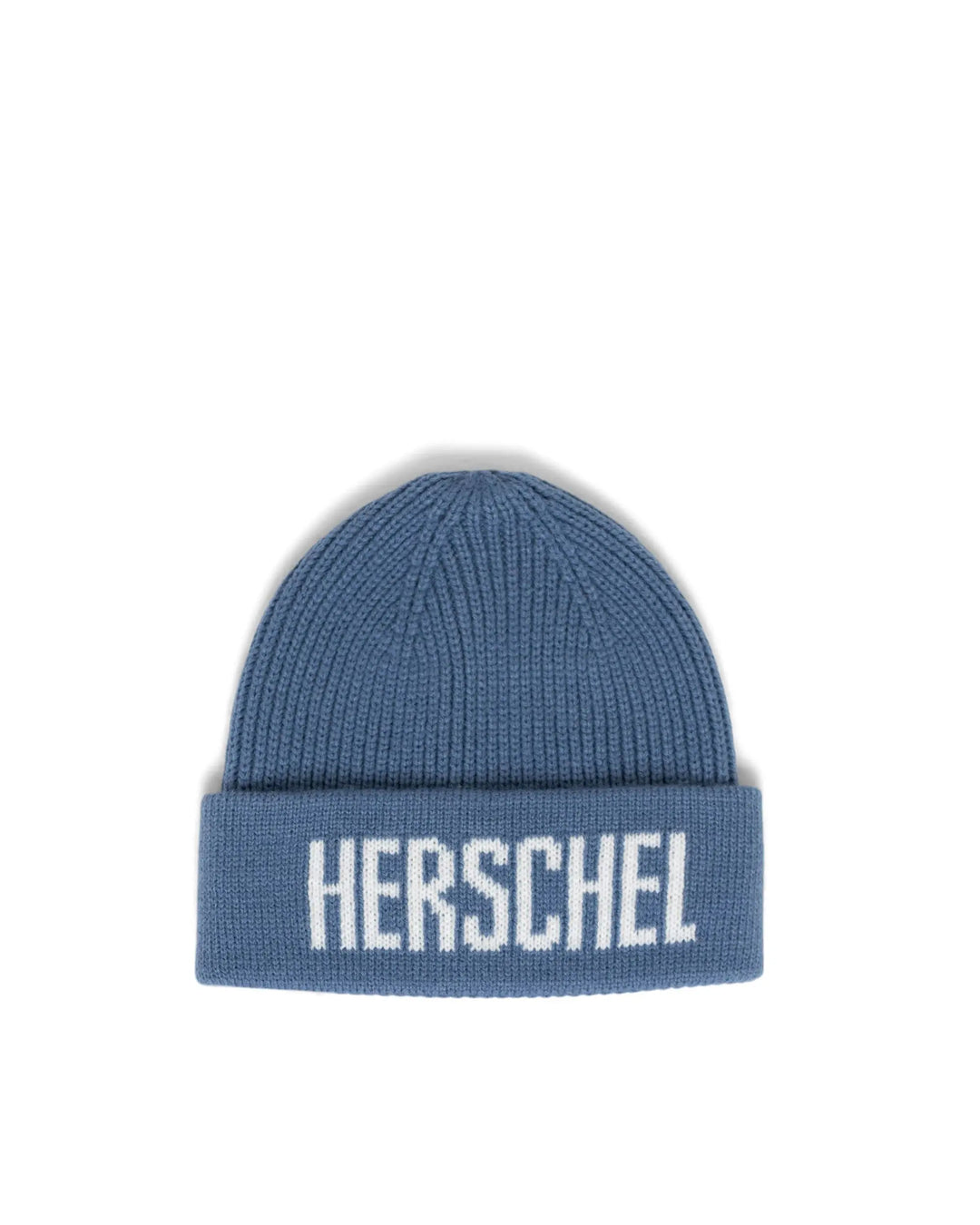 Herschel Supply Co. Polson Knit Logo Beanie - Steel Blue - Sun Diego Boardshop