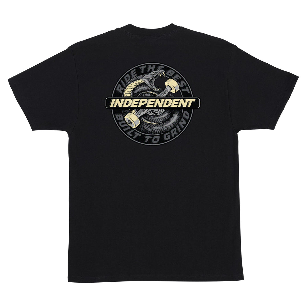 Independent Trucks Speed Snake T-Shirt - Black - Sun Diego Boardshop