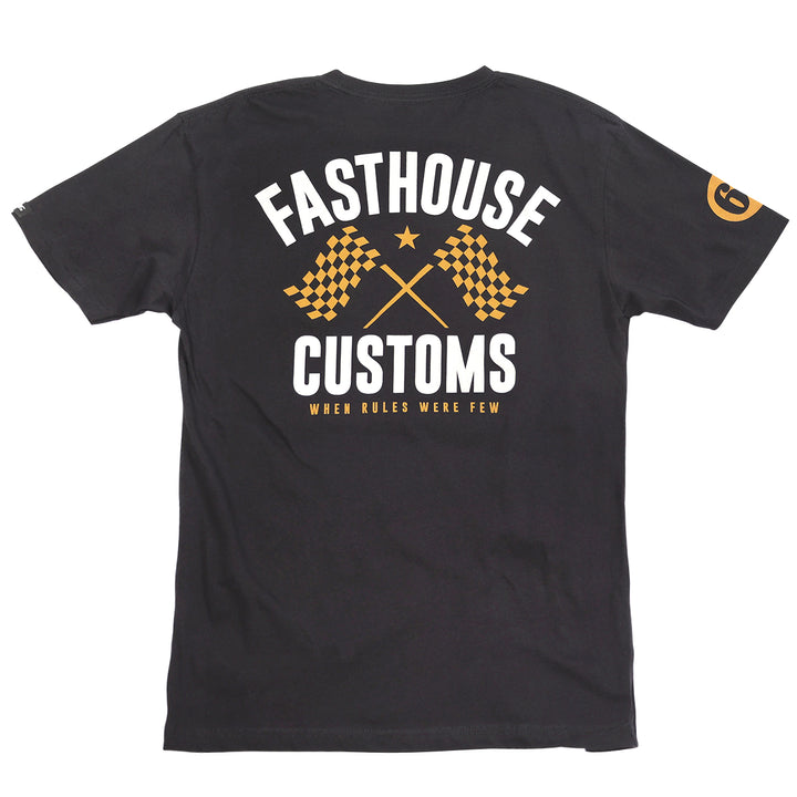 FASTHOUSE 68 Trick Tee - BLACK/VINTAGE/GOLD - Sun Diego Boardshop