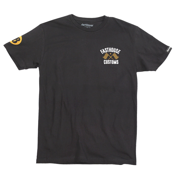 FASTHOUSE 68 Trick Tee - BLACK/VINTAGE/GOLD - Sun Diego Boardshop